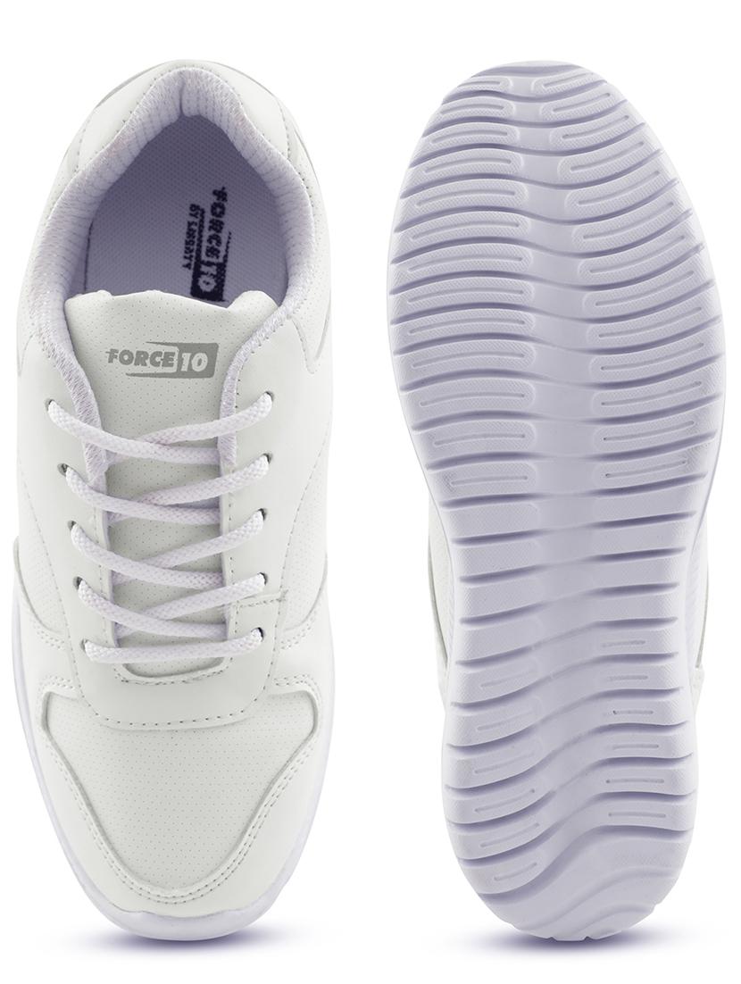 kids solid lace up uniform shoes - 22030369 - Standard Image - 4