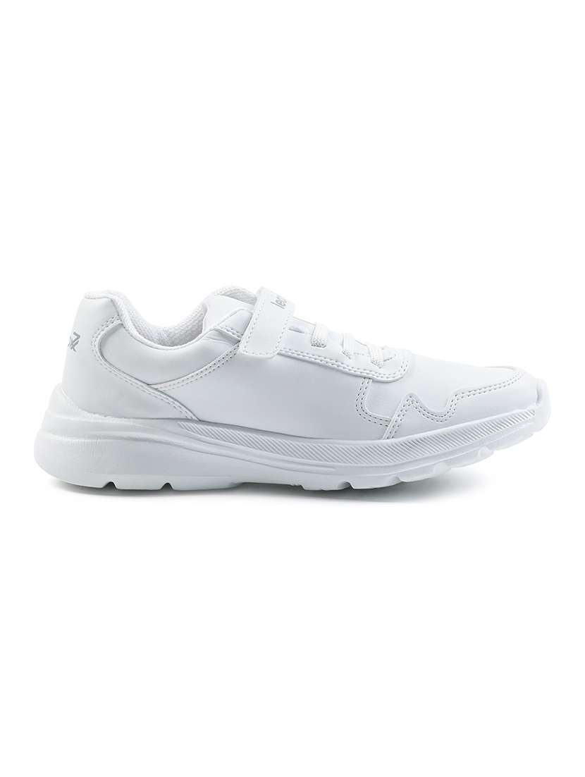boys solid velcro uniform shoes - 22030373 -  Standard Image - 1