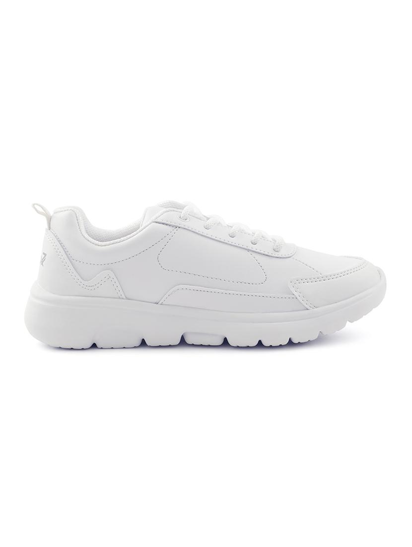 boys solid lace up uniform shoes - 22030386 - Standard Image - 1