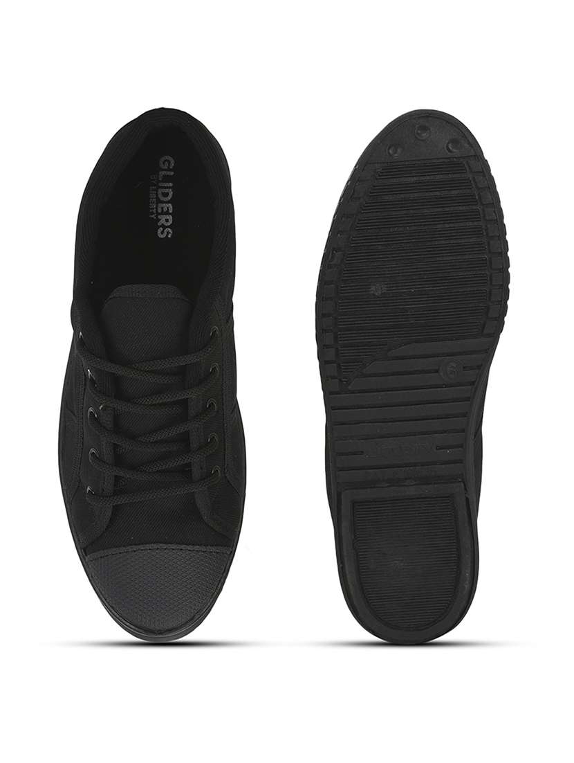 boys solid lace up uniform shoes - 22030397 -  Standard Image - 4