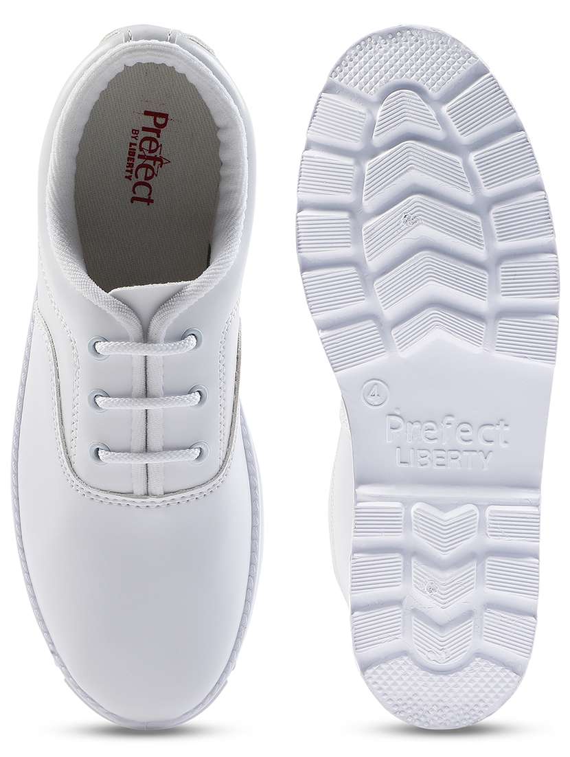 kids solid lace up unfiorm shoes - 22030409 -  Standard Image - 4