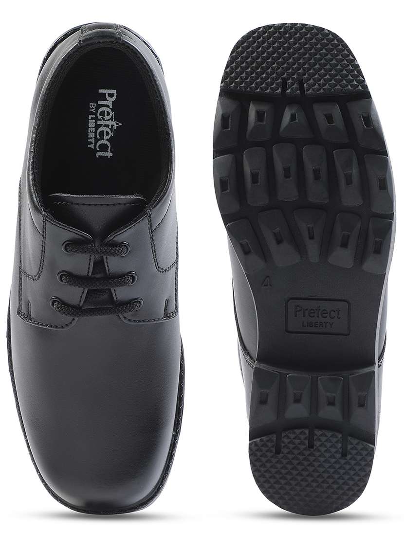 kids solid lace up unfiorm shoes - 22030415 -  Standard Image - 4