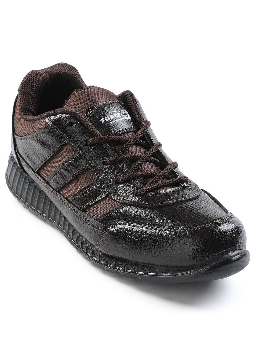 kids solid lace up shoes - 22030427 - Standard Image - 1