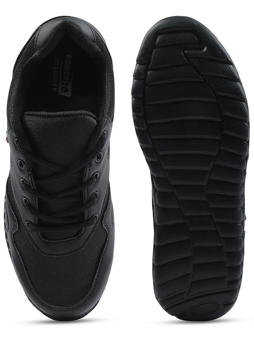 kids solid lace up uniform shoes - 22030428 - Standard Image - 4