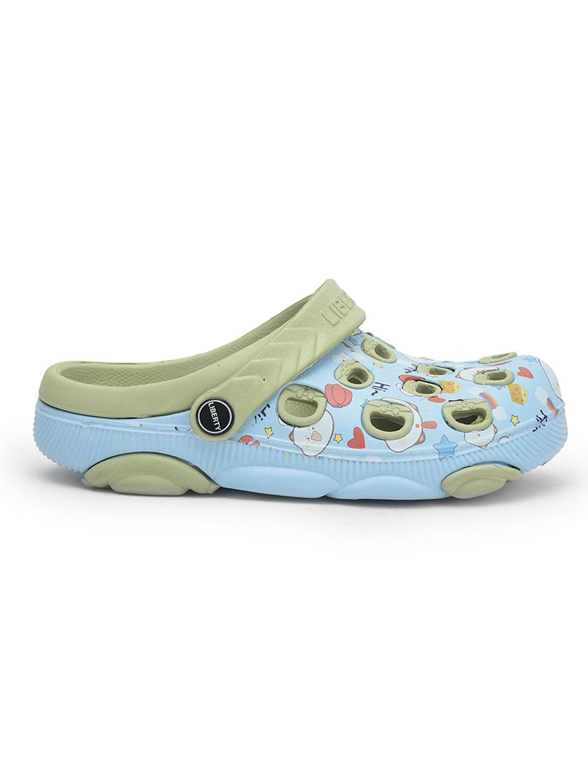 boys printed slip on clogs - 22030447 - Standard Image - 1