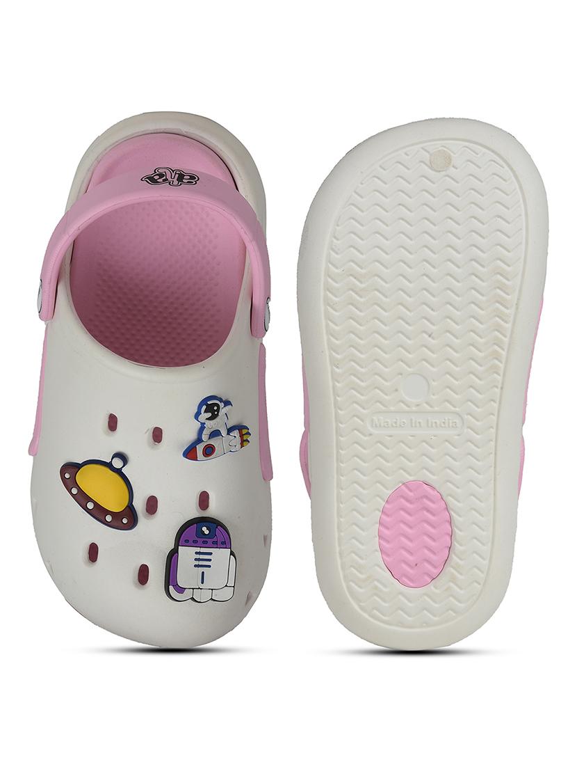 girls solid casual clogs - 22030448 - Standard Image - 4