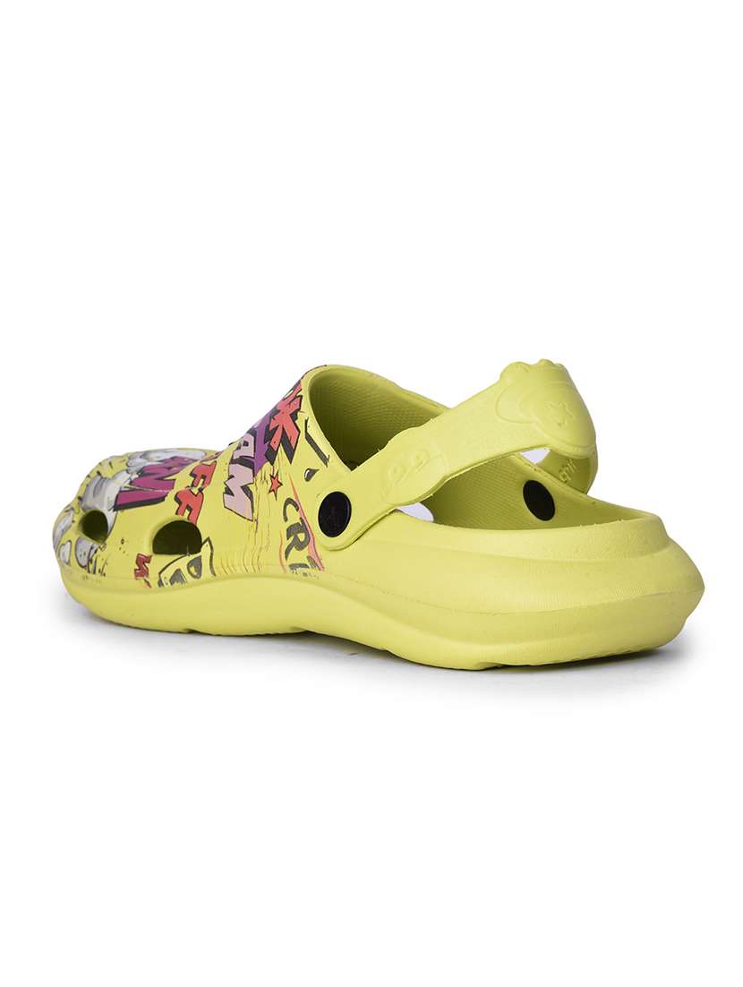 boys printed slip on clogs - 22030452 -  Standard Image - 1