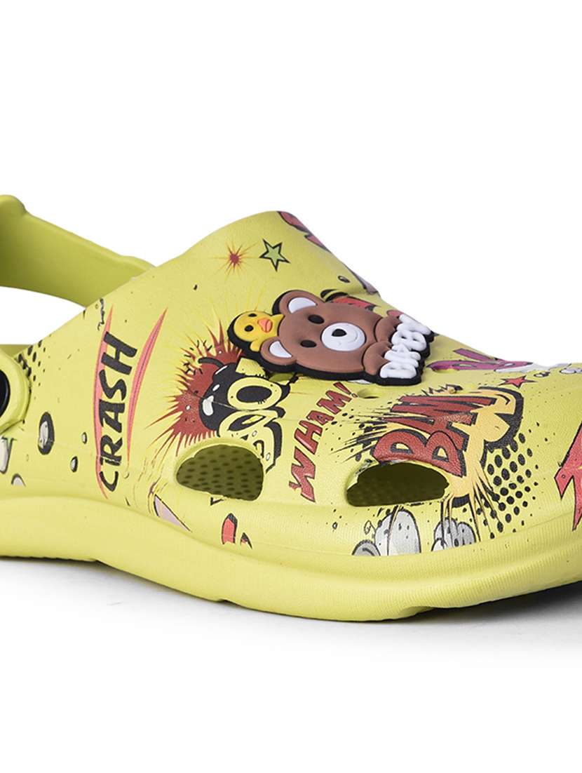 boys printed slip on clogs - 22030452 -  Standard Image - 4