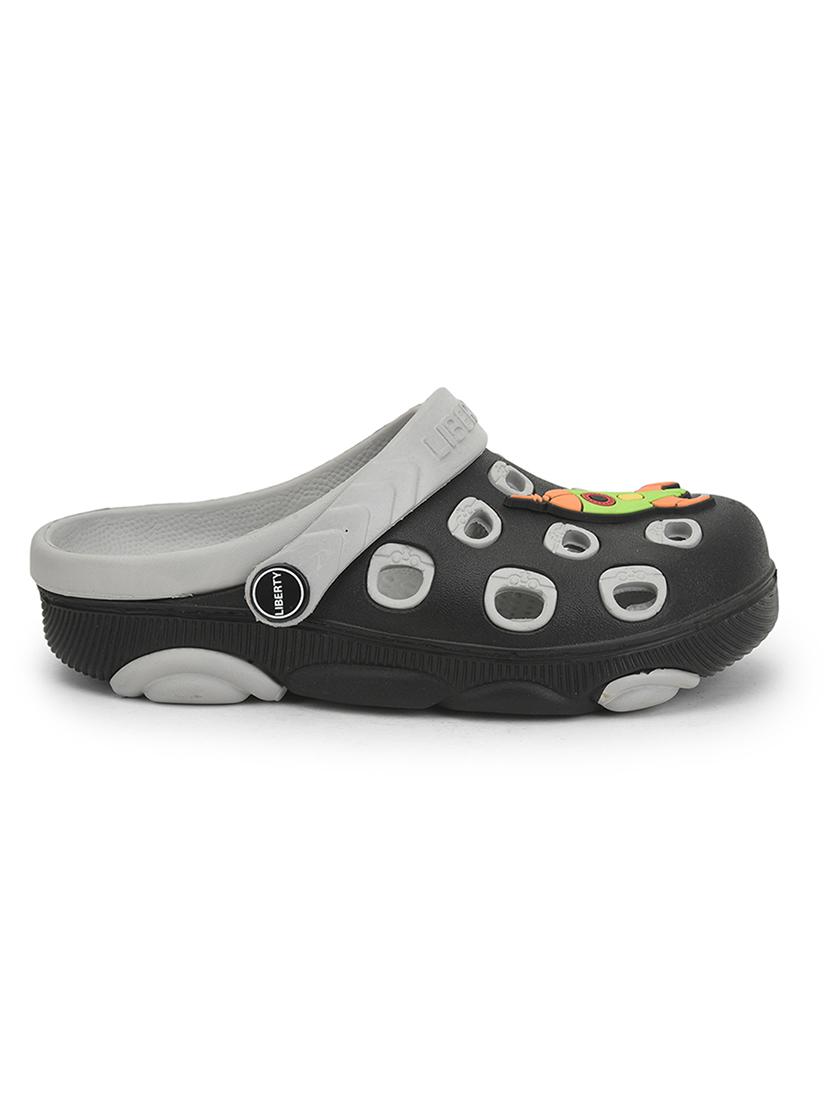boys printed slip on clogs - 22030469 - Standard Image - 1