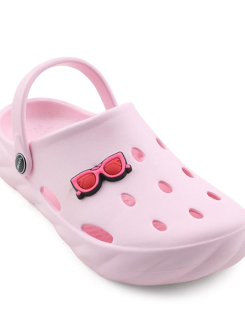 girls pink solid clog - 22030475 - Standard Image - 4