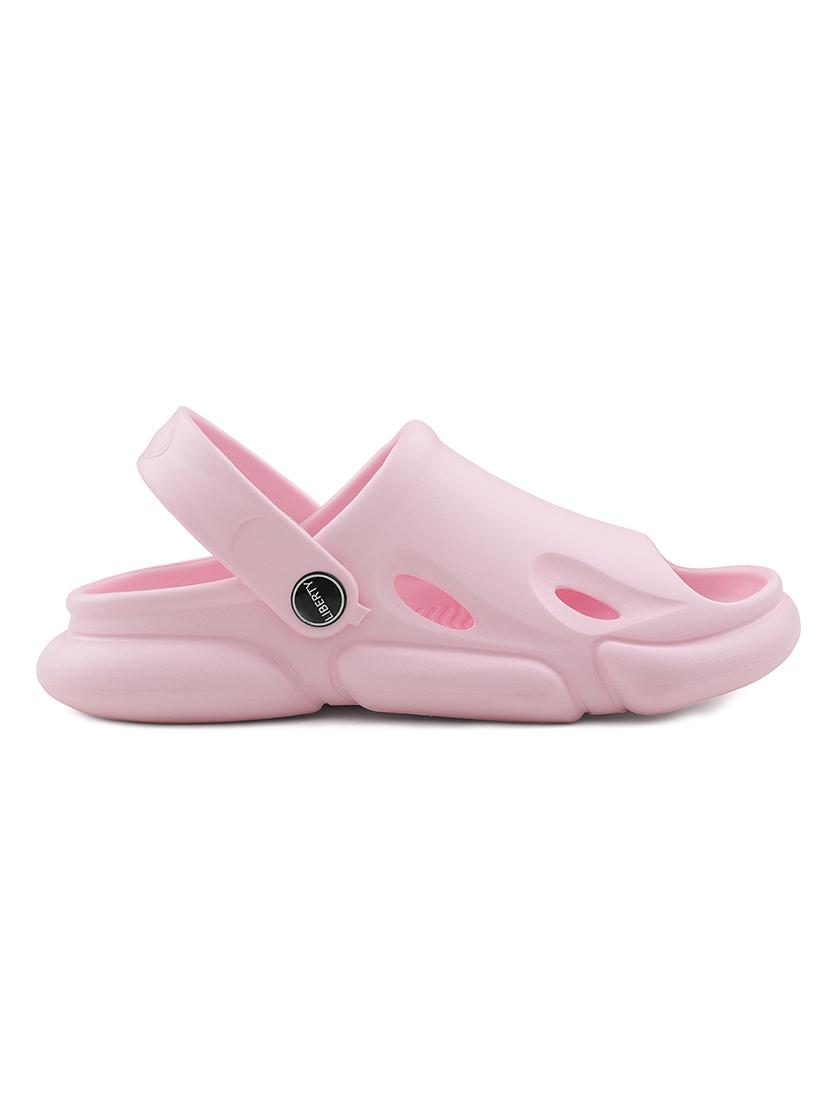 girls pink solid clogs - 22030477 -  Standard Image - 1