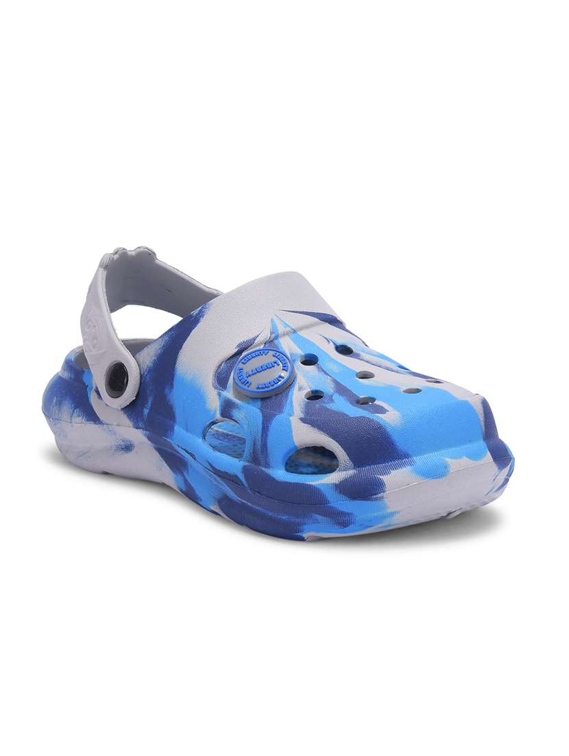 boys printed slip on clogs - 22030479 -  Standard Image - 1
