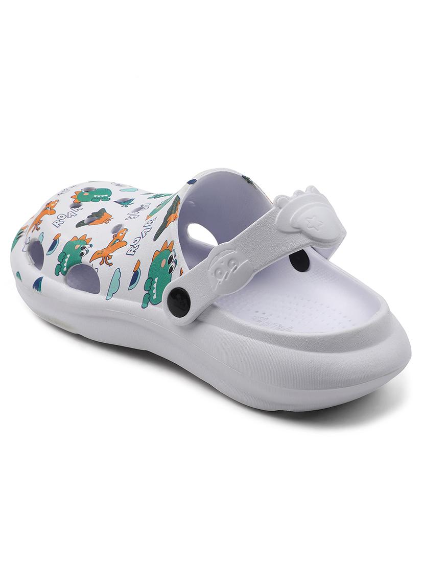 boys printed slip on clogs - 22030480 - Standard Image - 1