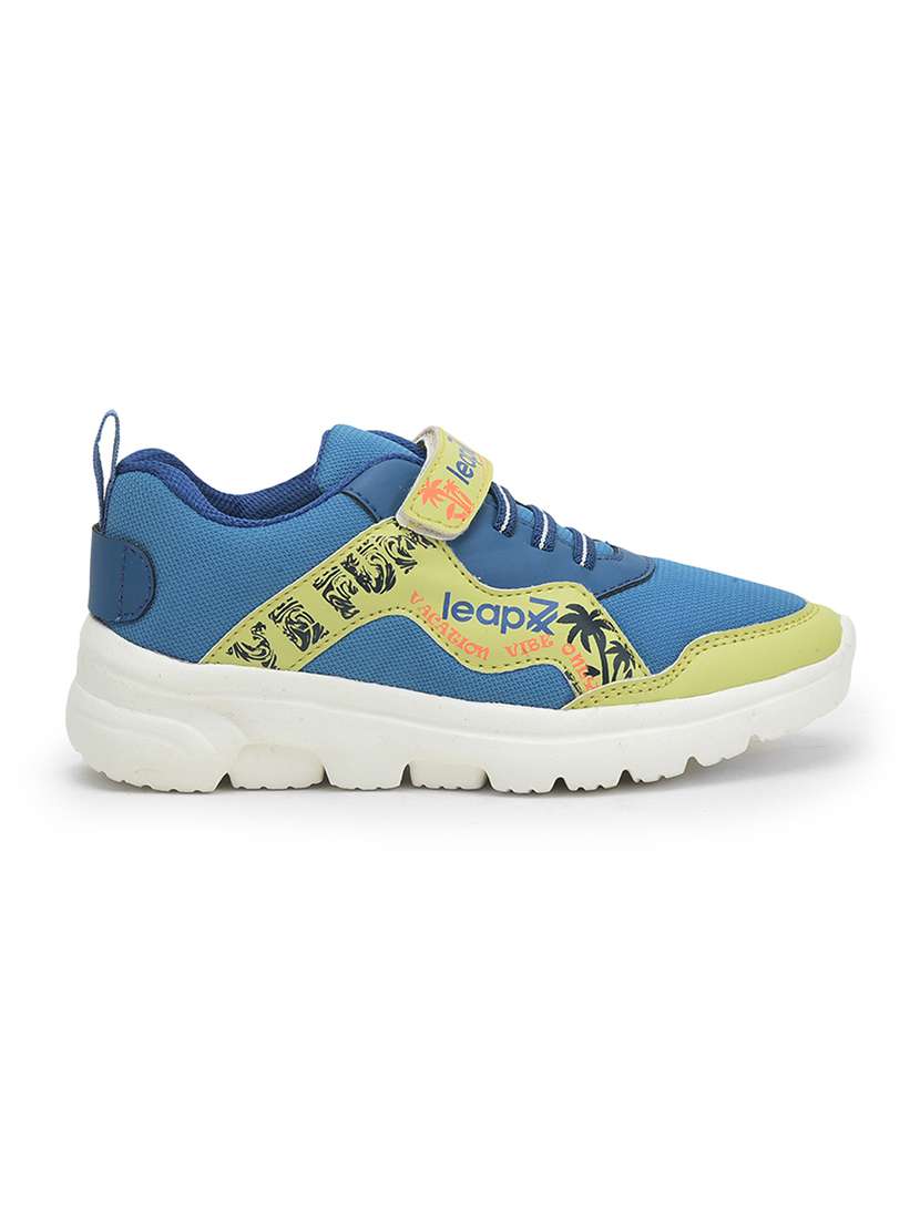 kids blue printed sport shoe - 22030495 -  Standard Image - 1