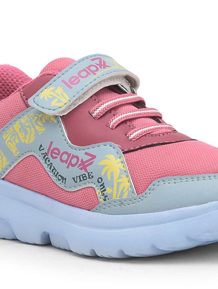kids pink printed sport shoe - 22030496 -  Standard Image - 4