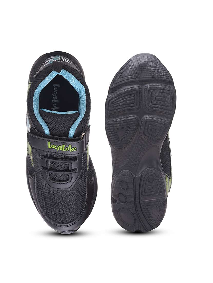 boys black printed clogs - 22030524 -  Standard Image - 4