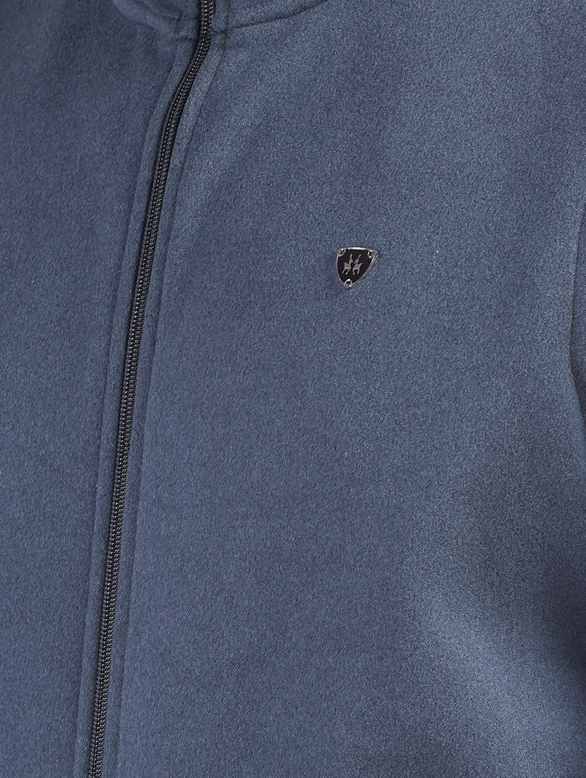 men solid sleeveless regular fit sweatshirt - 22030619 - Standard Image - 6