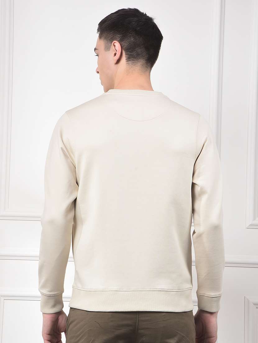 men printed long sleeve regular fit sweatshirt - 22030632 -  Standard Image - 4