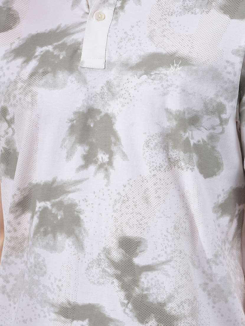 men printed short sleeve regular fit polo t-shirt - 22030762 -  Standard Image - 6