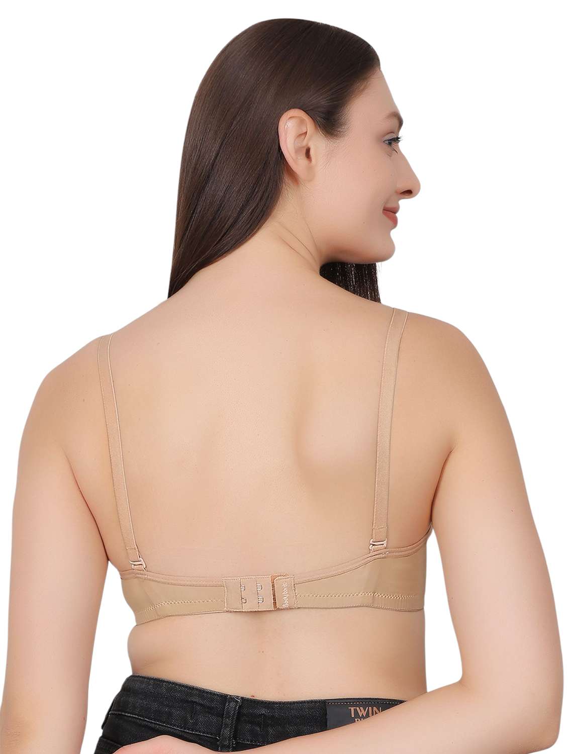 women pack of 2 solid lightly padded t-shirt bra - 22030931 -  Standard Image - 1