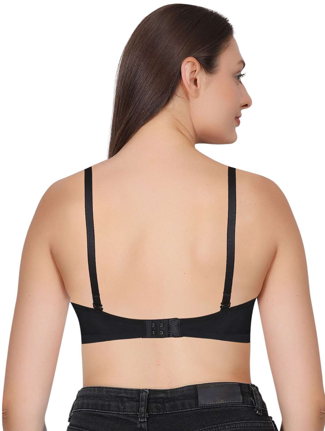 women pack of 2 solid lightly padded t-shirt bra - 22030931 -  Standard Image - 4