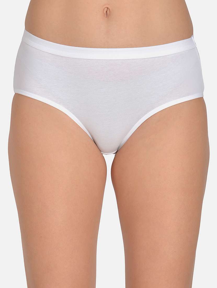 women pack of 3 solid mid rise hipsters - 22030939 - Standard Image - 1