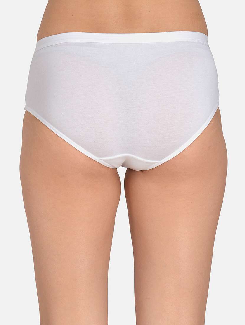 women pack of 3 solid mid rise hipsters - 22030939 - Standard Image - 4