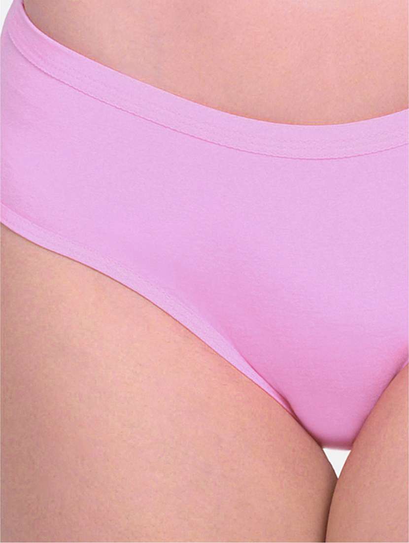 women pack of 3 solid mid rise hipsters - 22030943 - Standard Image - 6