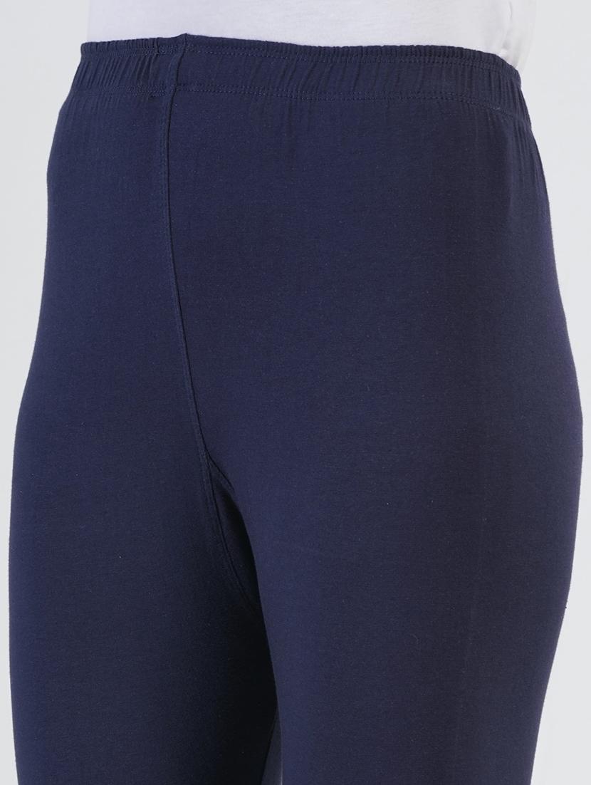 women solid mid rise ankle length legging - 22030984 - Standard Image - 4