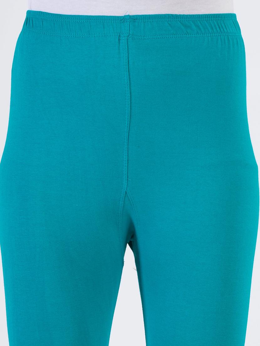 women solid mid rise ankle length legging - 22030986 - Standard Image - 4