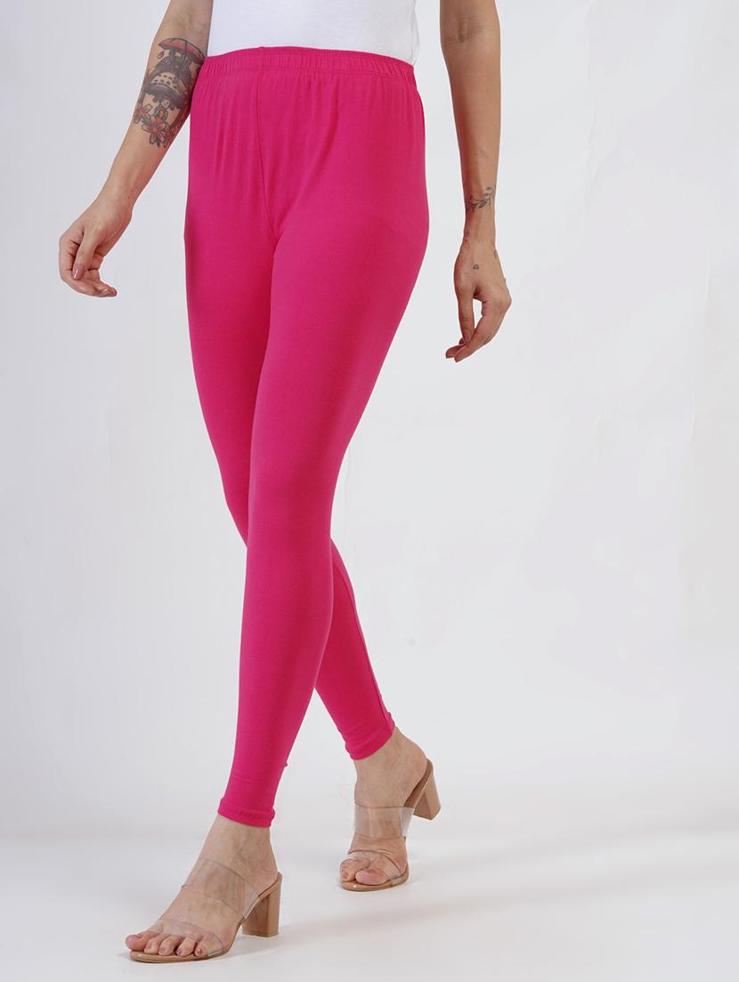 women solid mid rise ankle length legging - 22030987 - Standard Image - 1