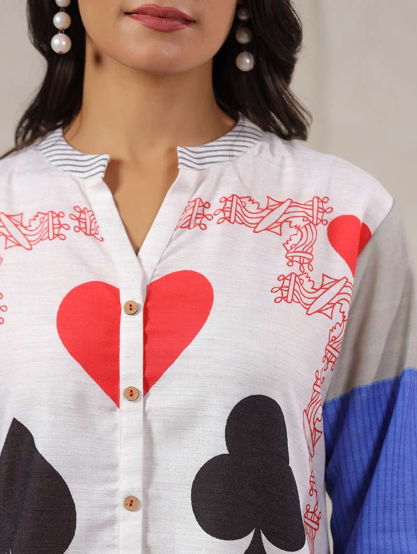 women printed shirt and palazzo co-ord set - 22031055 -  Standard Image - 6