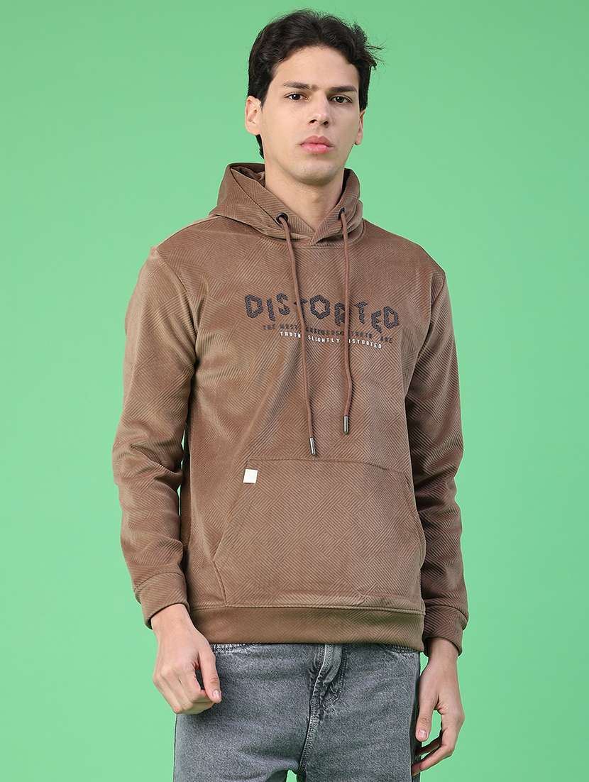 Men Typographic Long Sleeve Regular Fit Sweatshirt - 22031277 -  Standard Image - 1