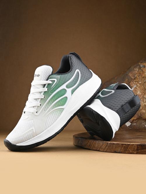 men white lace-up sport shoe - 22031620 -  Standard Image - 0
