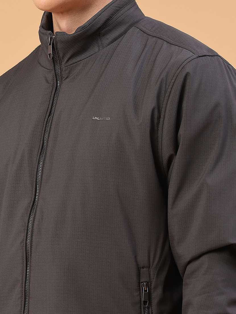 Men Solid Long Sleeve Puffer Jacket - 22031843 -  Standard Image - 4