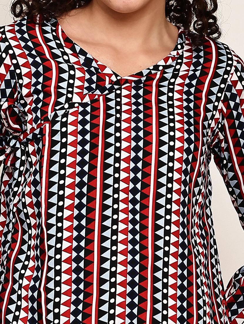 women printed top and trouser co-ord set - 22033425 - Standard Image - 6