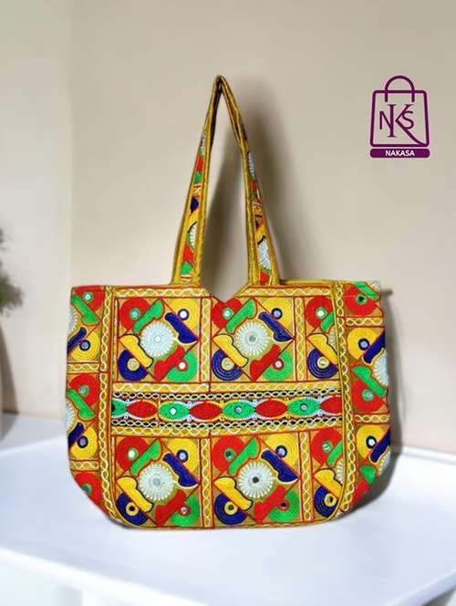 women floral embroidered tote bag - 22033621 -  Standard Image - 0