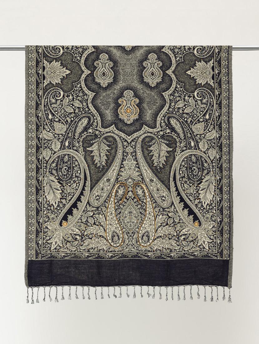 women paisley reversible shawl - 22033707 - Standard Image - 4