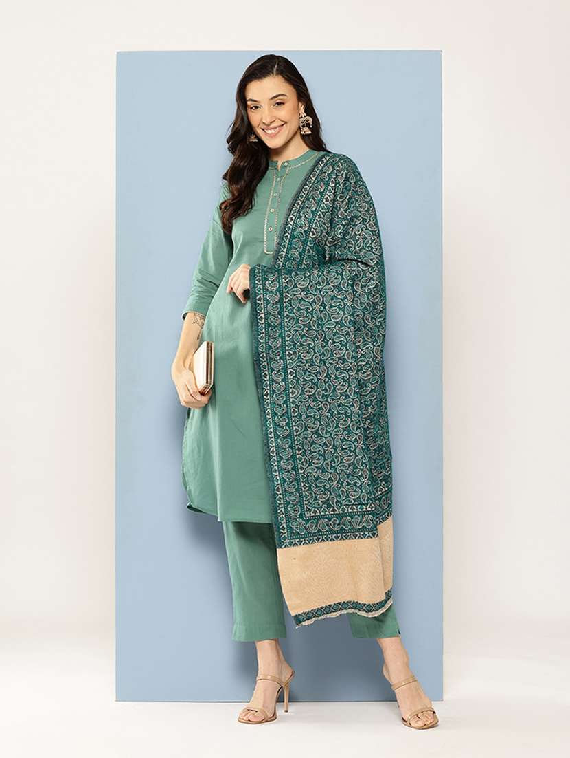 women paisley reversible shawl - 22033712 -  Standard Image - 1