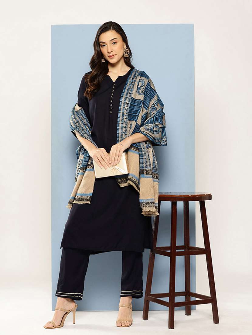 women paisley reversible shawl - 22033716 -  Standard Image - 1