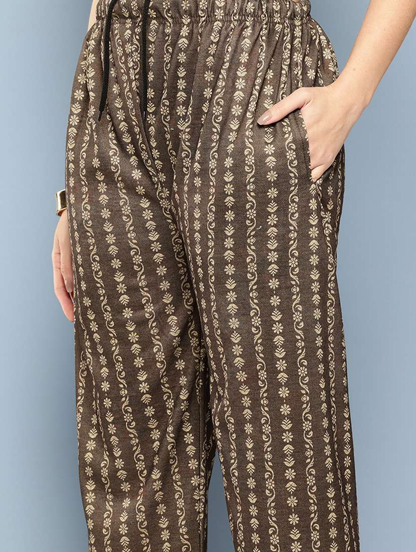 women self design long sleeve kurta pant with dupatta set - 22033759 -  Standard Image - 4