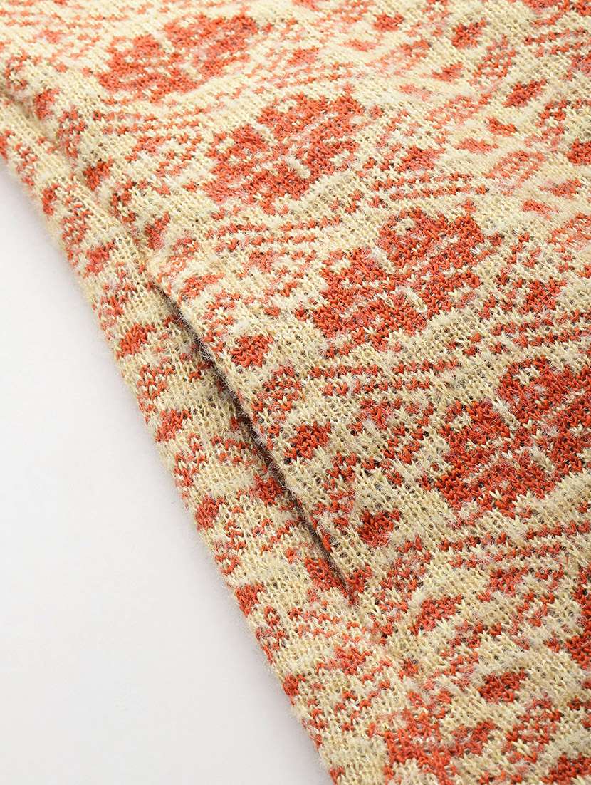 women self design long sleeve cardigan - 22033805 -  Standard Image - 4