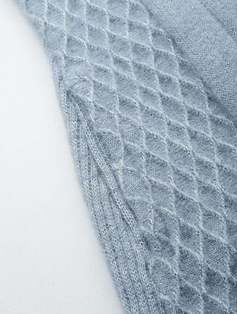 women self design long sleeve cardigan - 22033812 -  Standard Image - 4