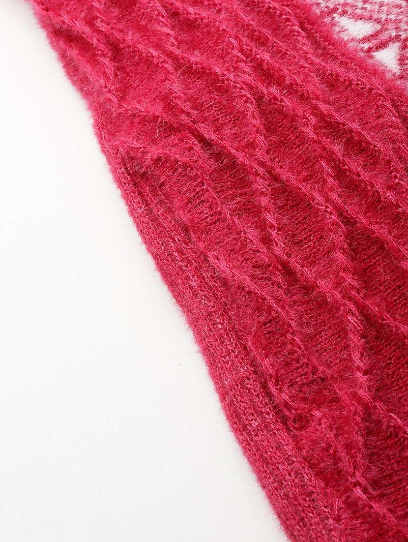 women self design long sleeve cardigan - 22033819 -  Standard Image - 4