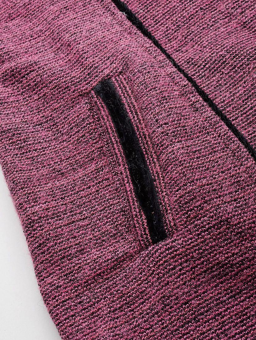 women solid long sleeve cardigan - 22033841 - Standard Image - 4