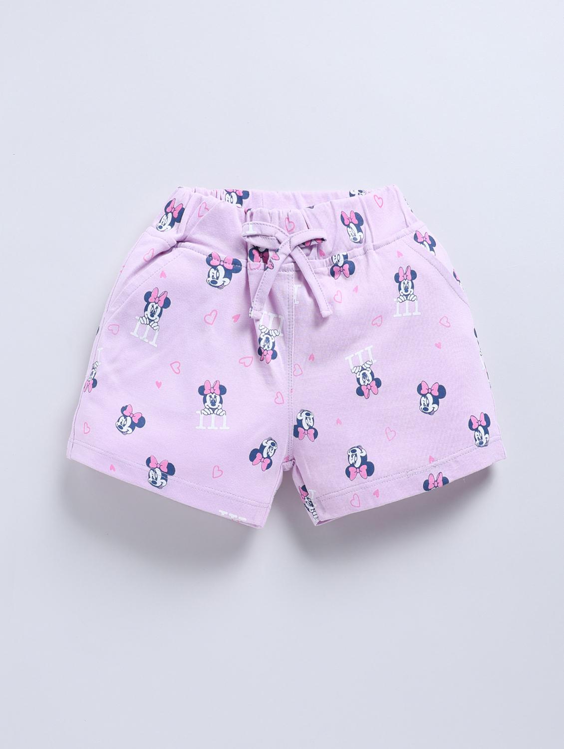 kids pack of 2 printed mid rise shorts - 22033870 - Standard Image - 1