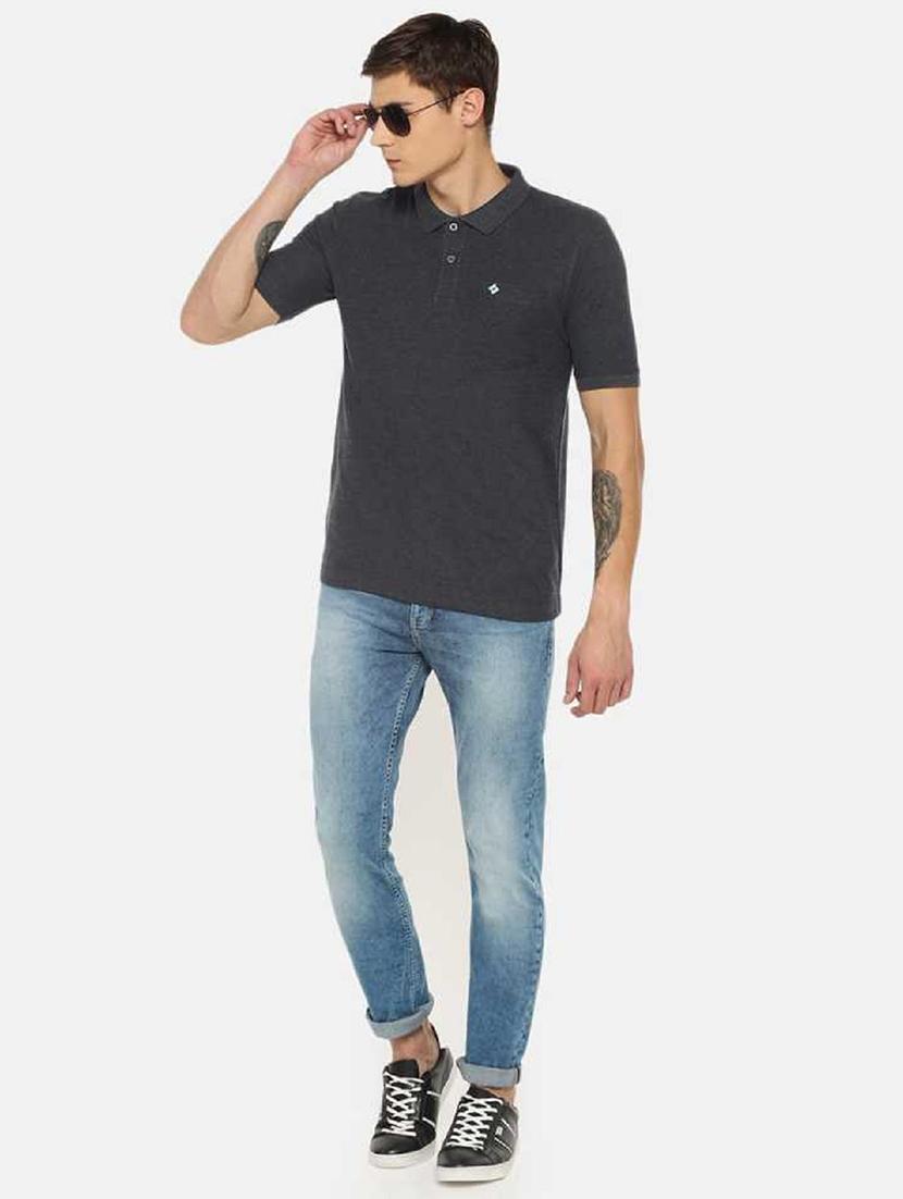 black cotton plain tshirt - 22033896 - Standard Image - 4