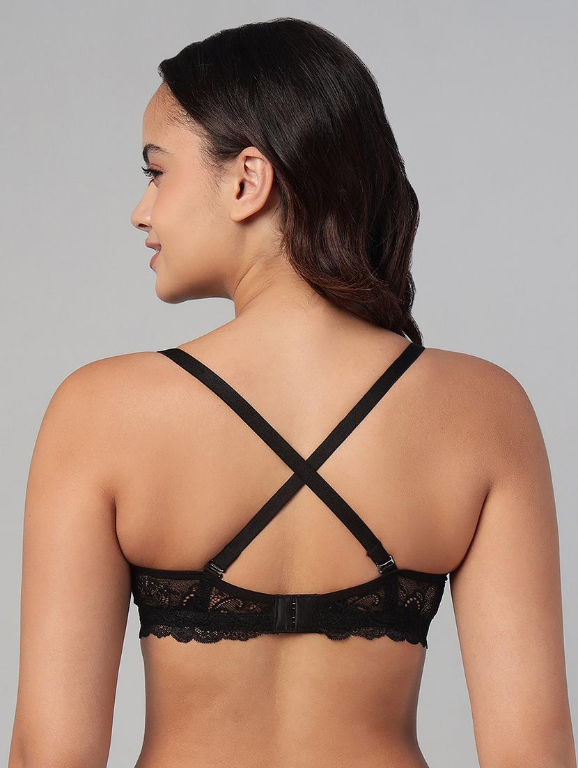 women animal print non wired t-shirt bra - 22033920 - Standard Image - 4
