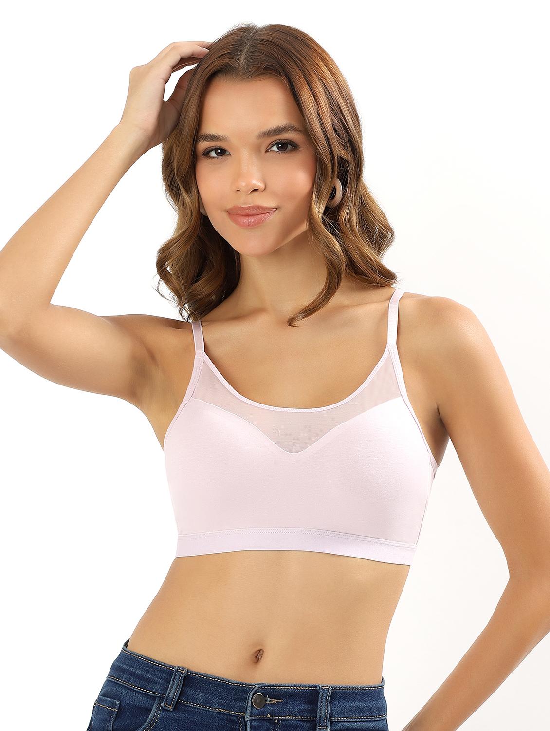 women solid non wired t-shirt bra - 22034452 - Standard Image - 1