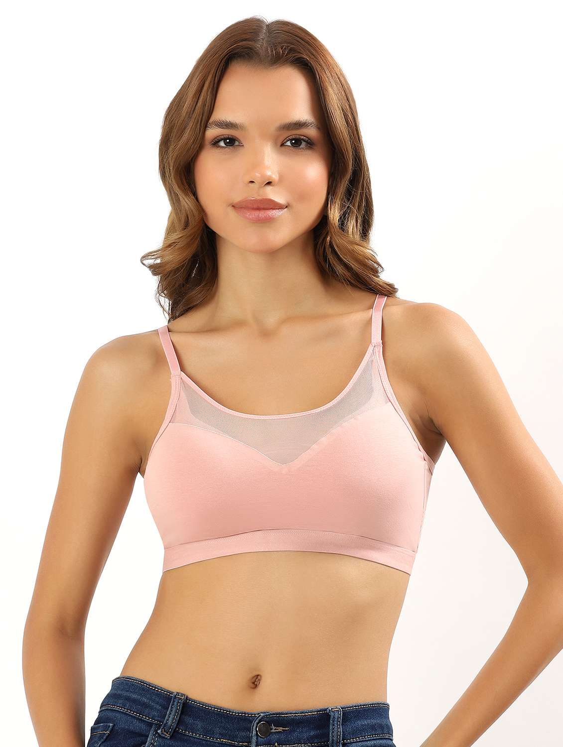 women solid non wired t-shirt bra - 22034453 -  Standard Image - 1